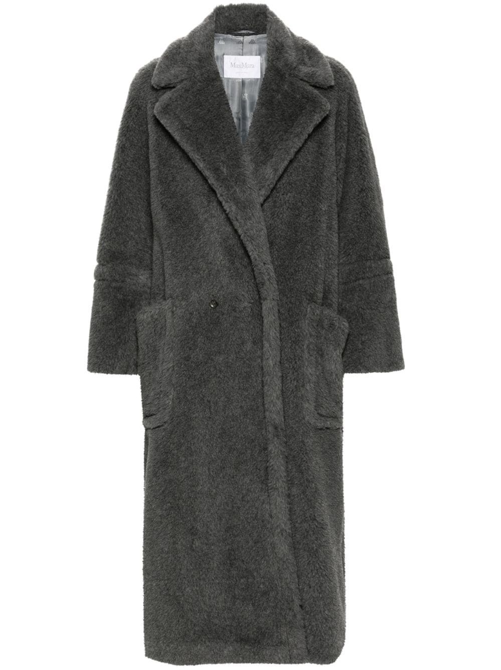 Shop Max Mara 'kadiak' Oversized Coat In Neutrals