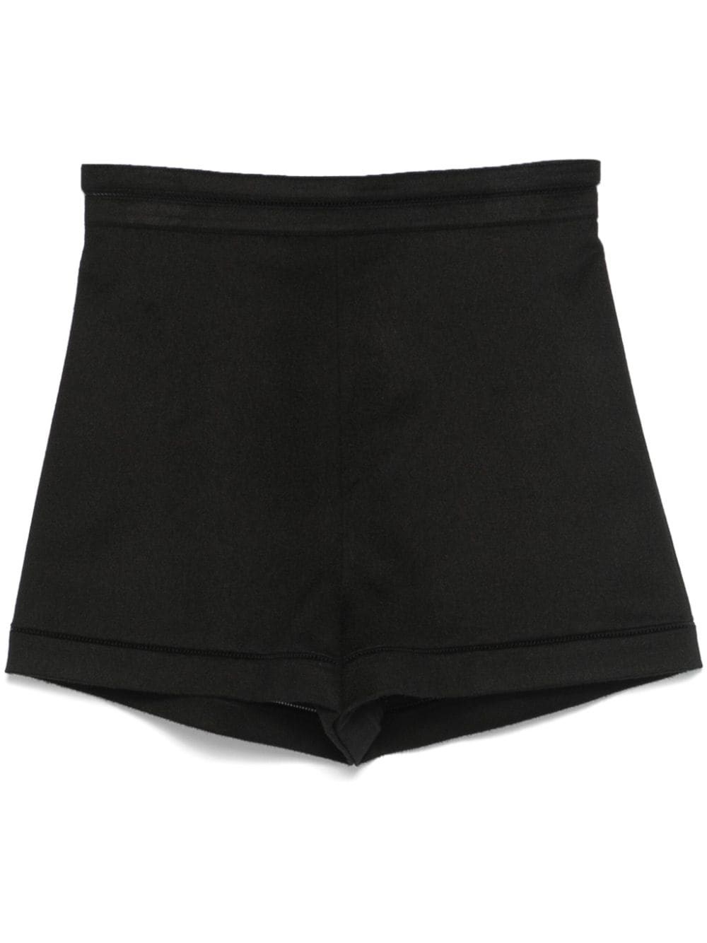 Shop Max Mara Camel Shorts In Black  