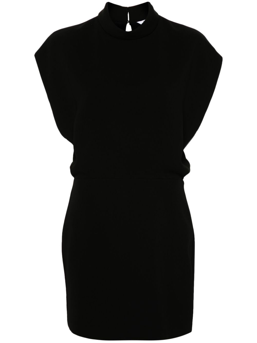 Shop Max Mara Cady Dress In Black  