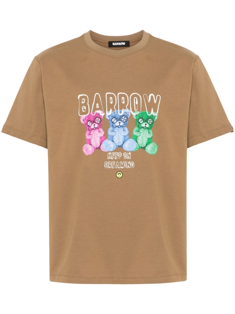 Barrow Printed T-shirt In Neutral