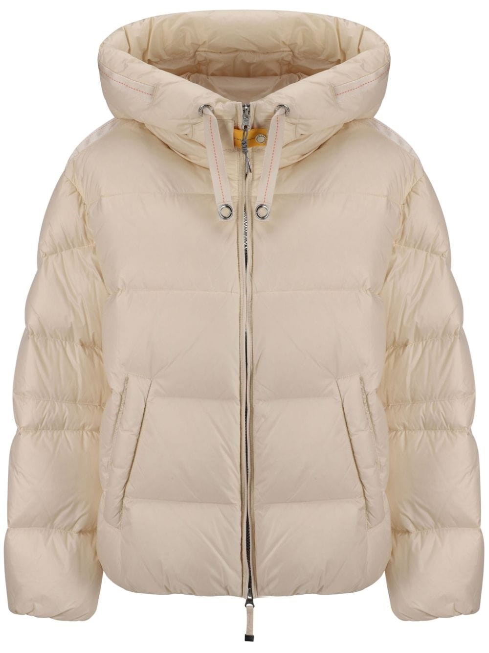 Shop Parajumpers Hooded Down Jacket Tilly In Gray