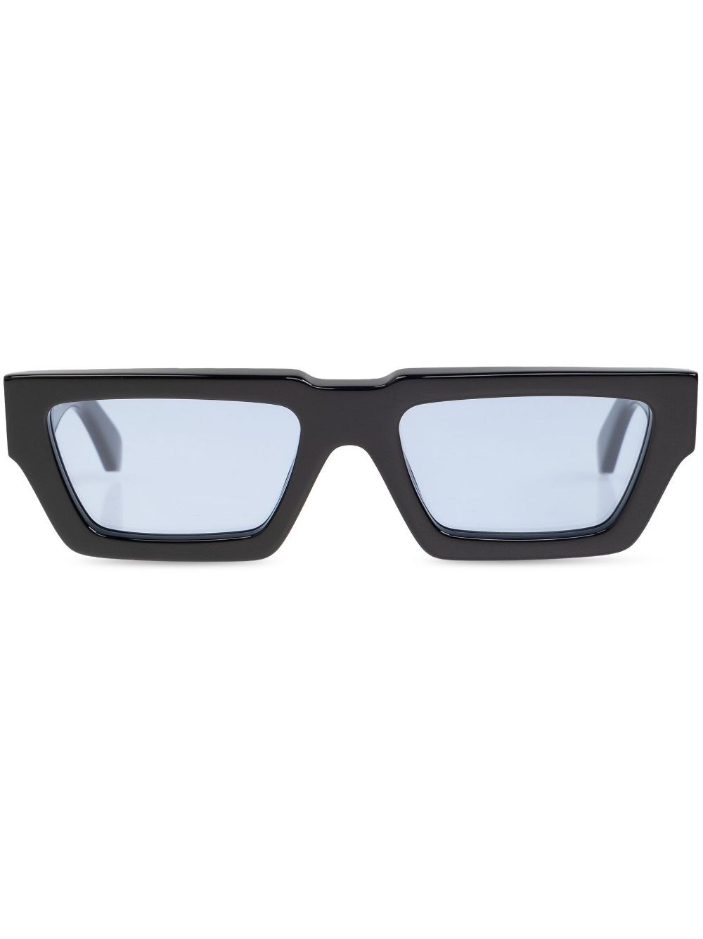 Shop Off-white 'manchester' Sunglasses In Black  