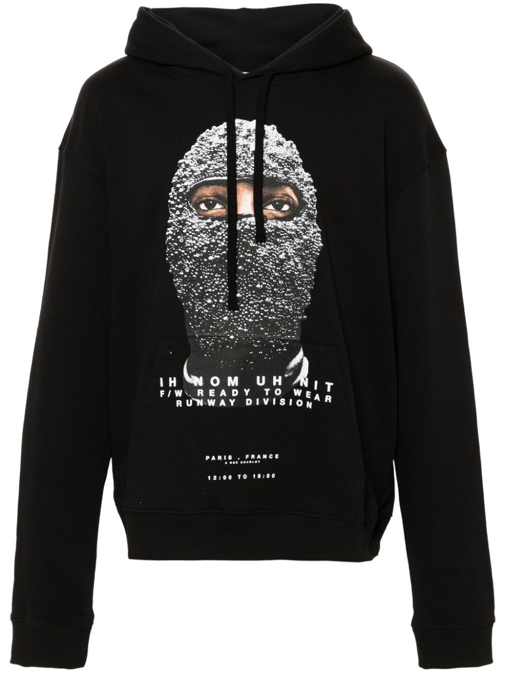 Shop Ih Nom Uh Nit Printed Sweatshirt In Black  