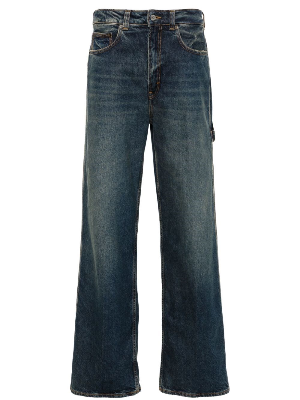 Shop Haikure Straight Jeans In Blue