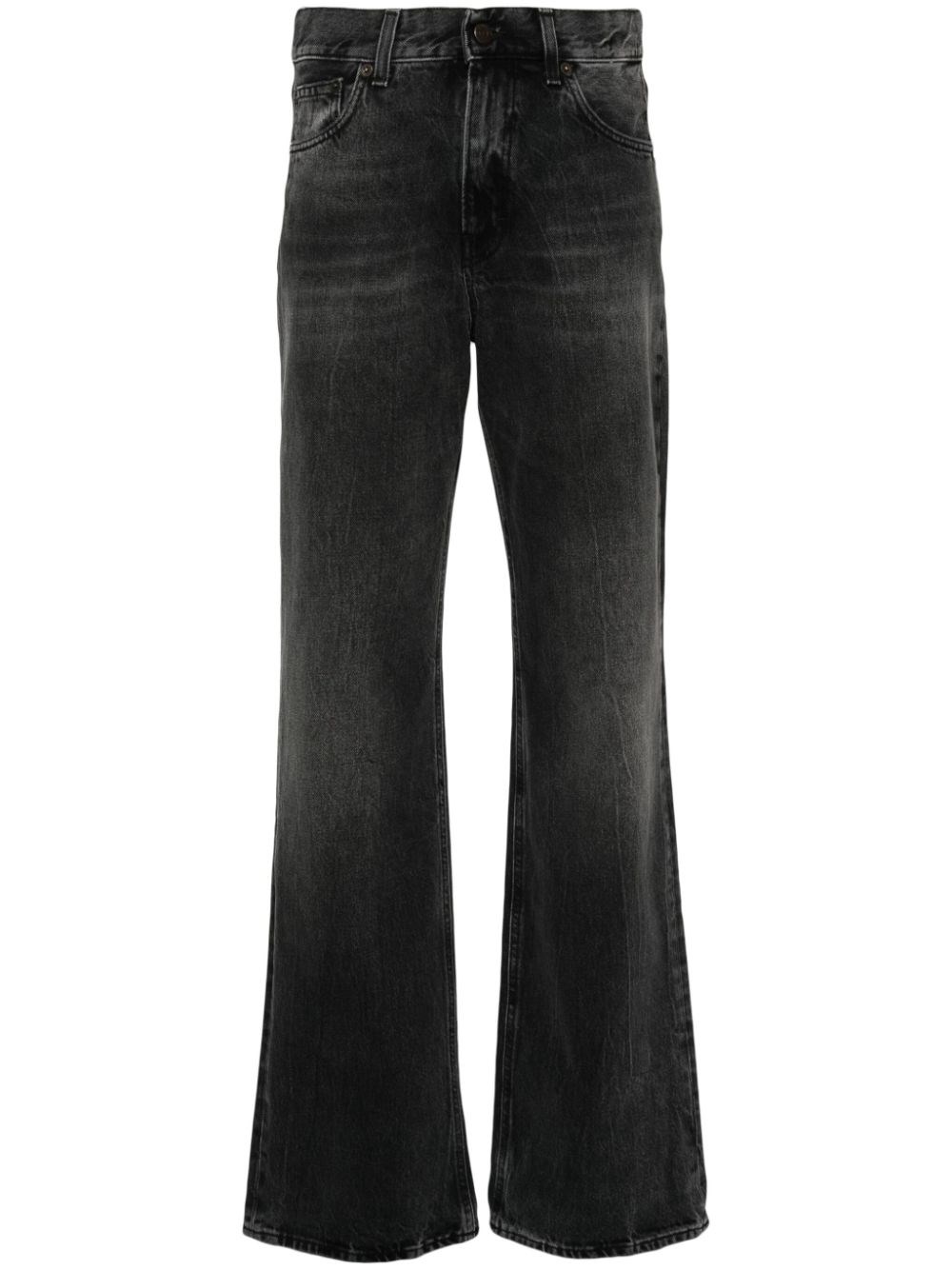 Shop Haikure Straight Jeans In Black  