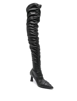 STELLA MC CARTNEY - Cuissard Boots with Ripples