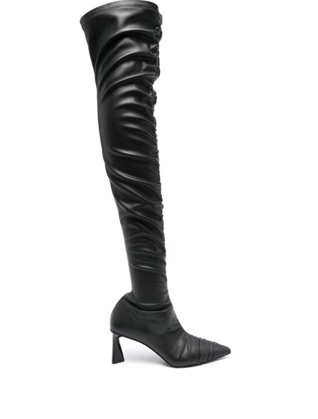 STELLA MC CARTNEY - Cuissard Boots with Ripples