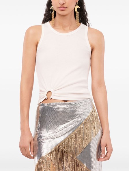 RABANNE - Asymmetrical tank top