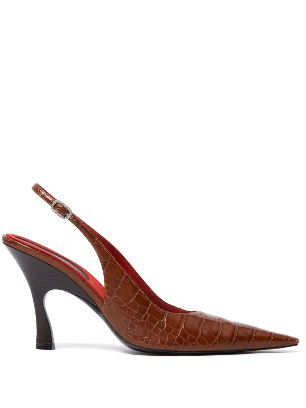 Stella Mccartney 90mm Elsa Pumps In Brown