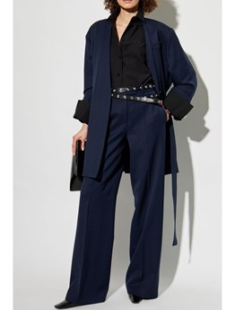 パンツ THE ATTICO GABARDINE LONG PANT (250WCP00198 DDC093AA 064) Black long pants for Women | THE ATTICO®