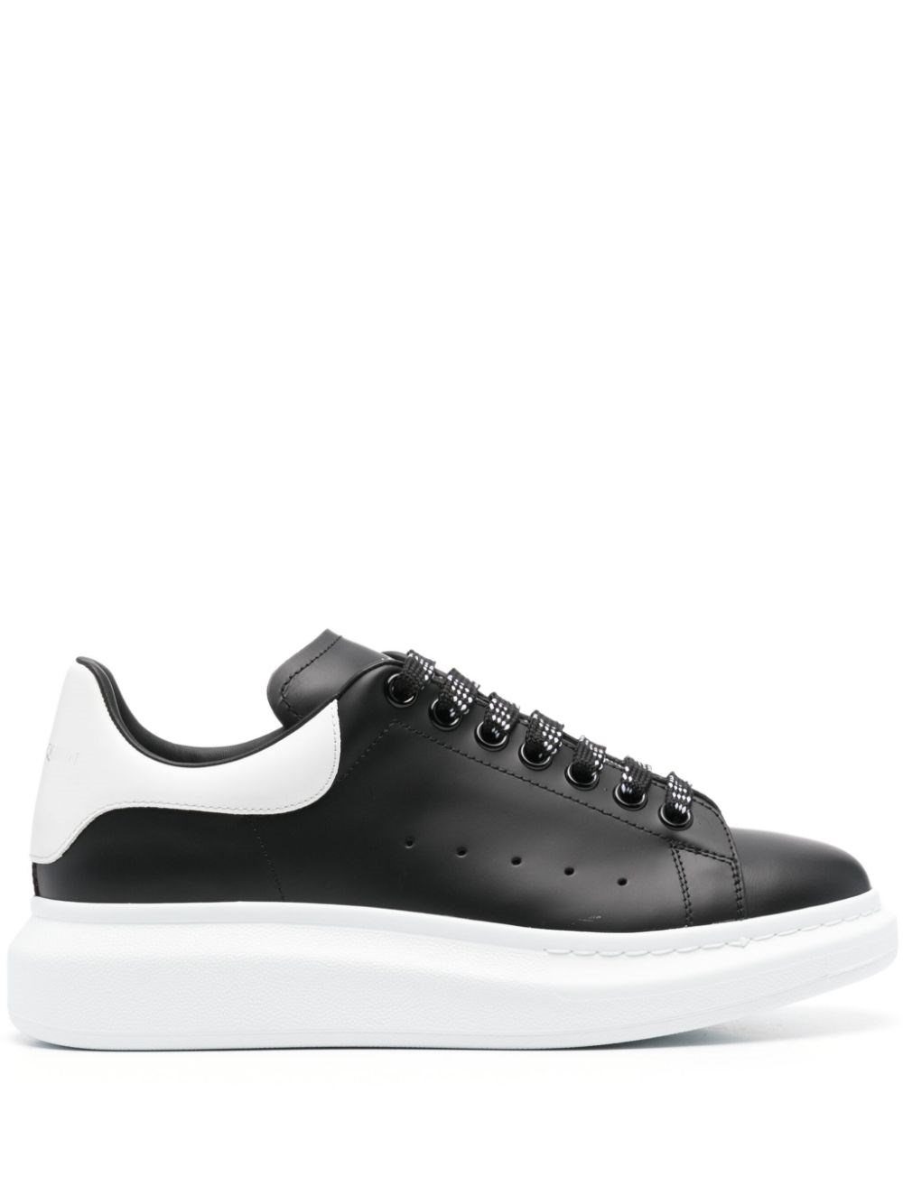 Shop Alexander Mcqueen Sneakers In Black  