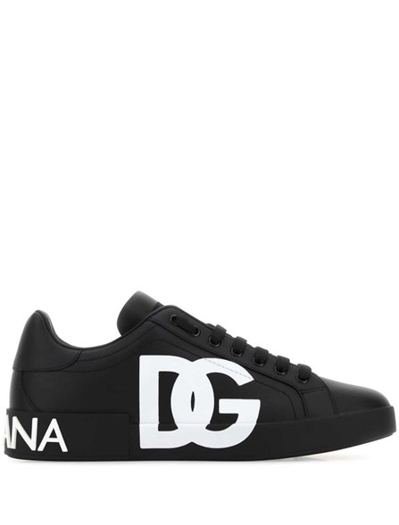 スニーカー DOLCE  GABBANA Men Sneakers CS1772AC330 89697 WHITE DOLCE & GABBANA: Portofino sneakers in leather - White