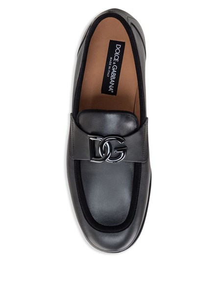 DOLCE & GABBANA - LOGO LOAFERS