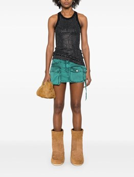 THE ATTICO - Rhinestone Tank Top