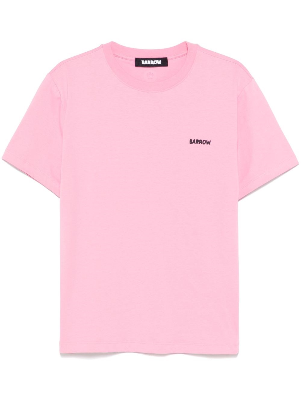 Tシャツ・カットソー BARROW Unisex jersey t-shirt Rosa Barrow Cotton Jersey T-shirt In Pink | ModeSens