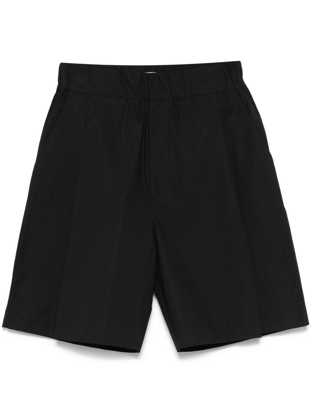 A Paper Kid Poplin Shorts In Black
