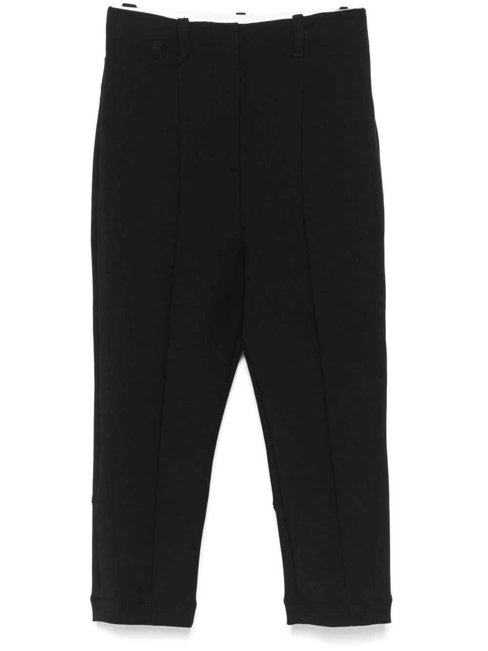 Shop Jacquemus Capri Pants In Black