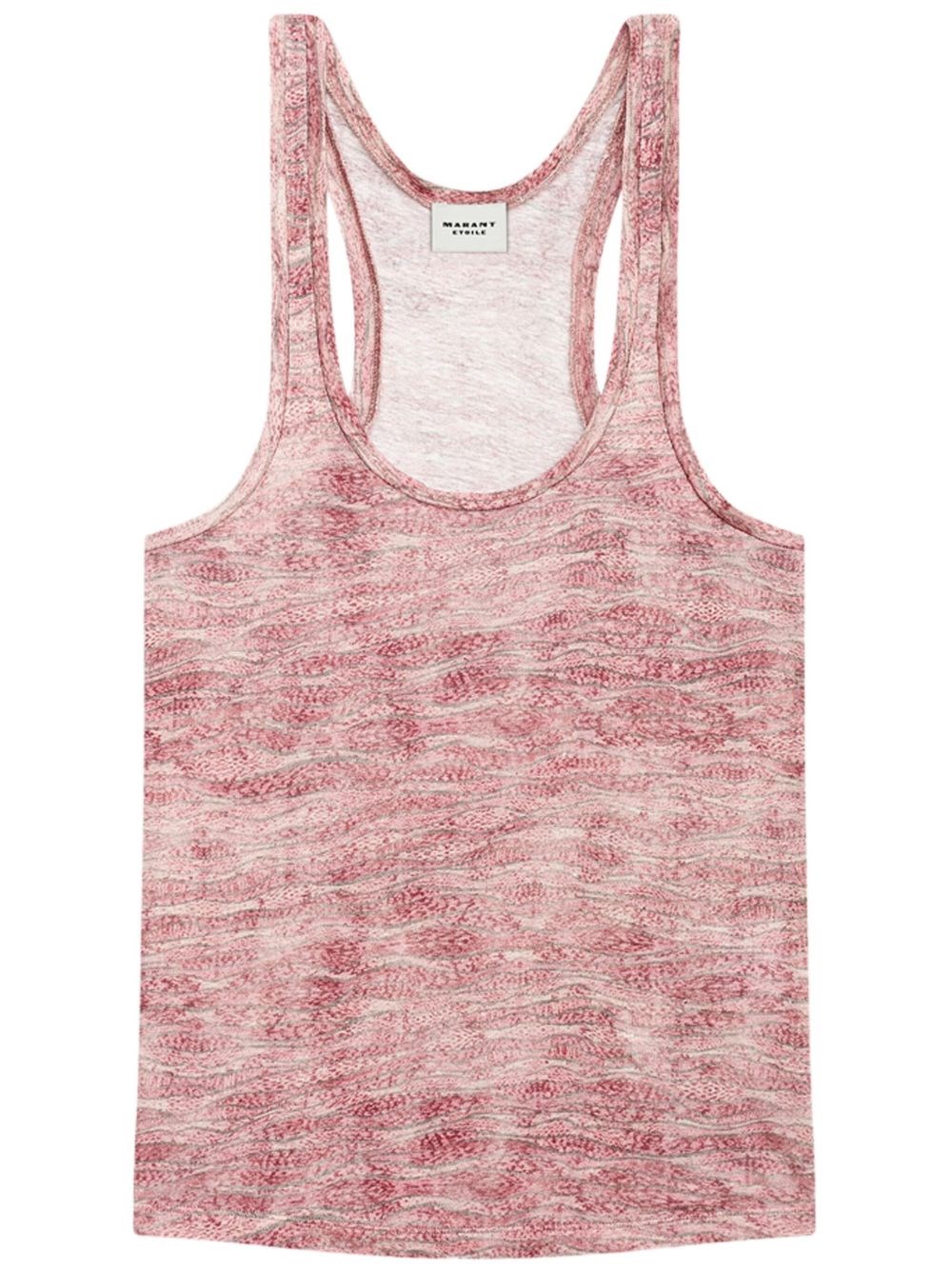 ISABEL MARANT ÉTOILE LINEN TANK TOP