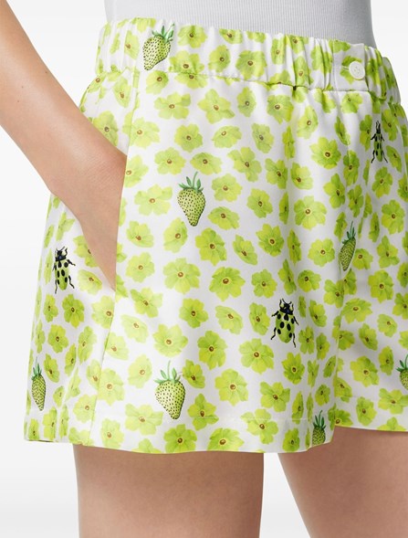 VERSACE - Silk shorts 