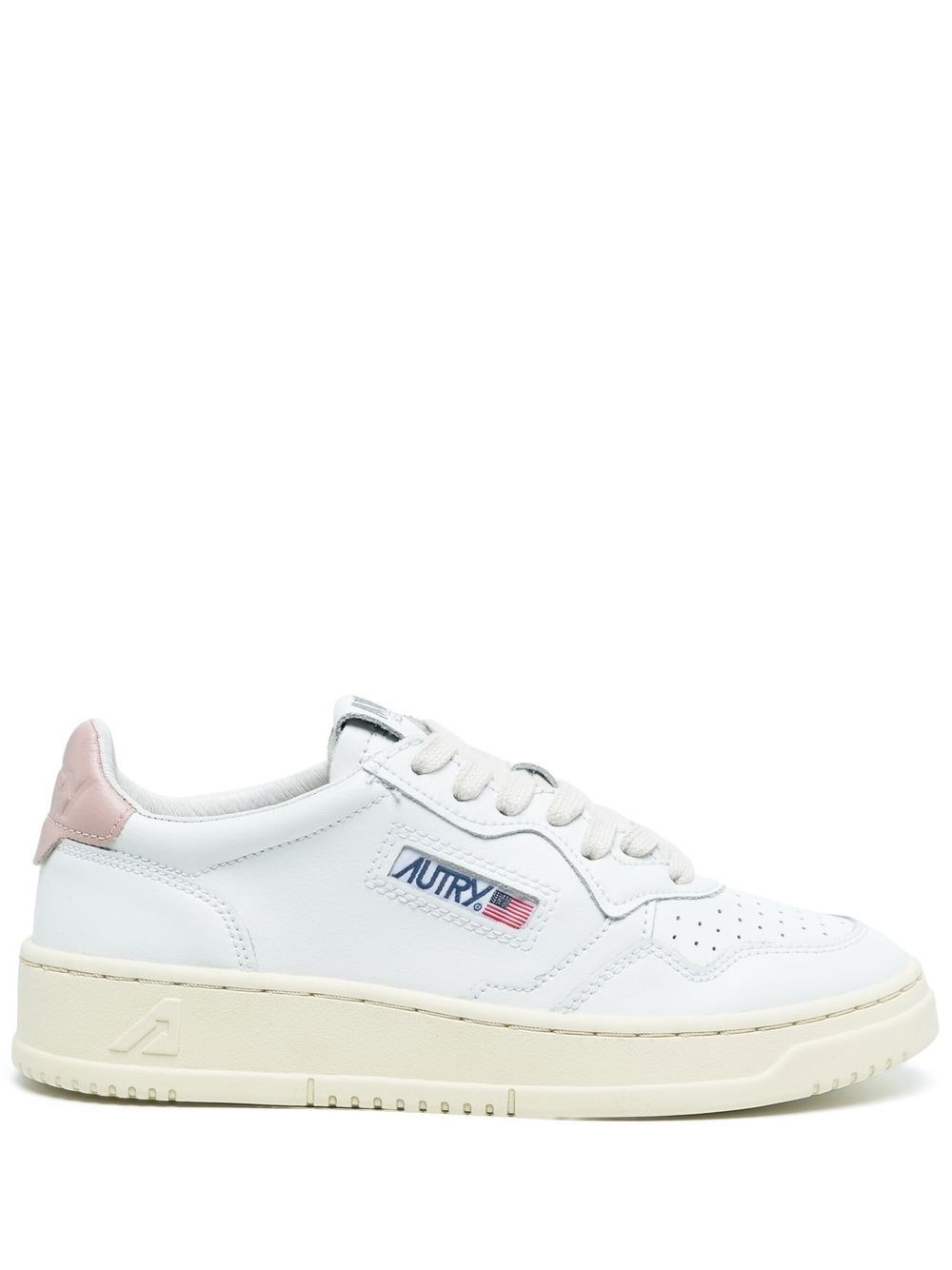 Shop Autry Sneakers Medalist Low In White