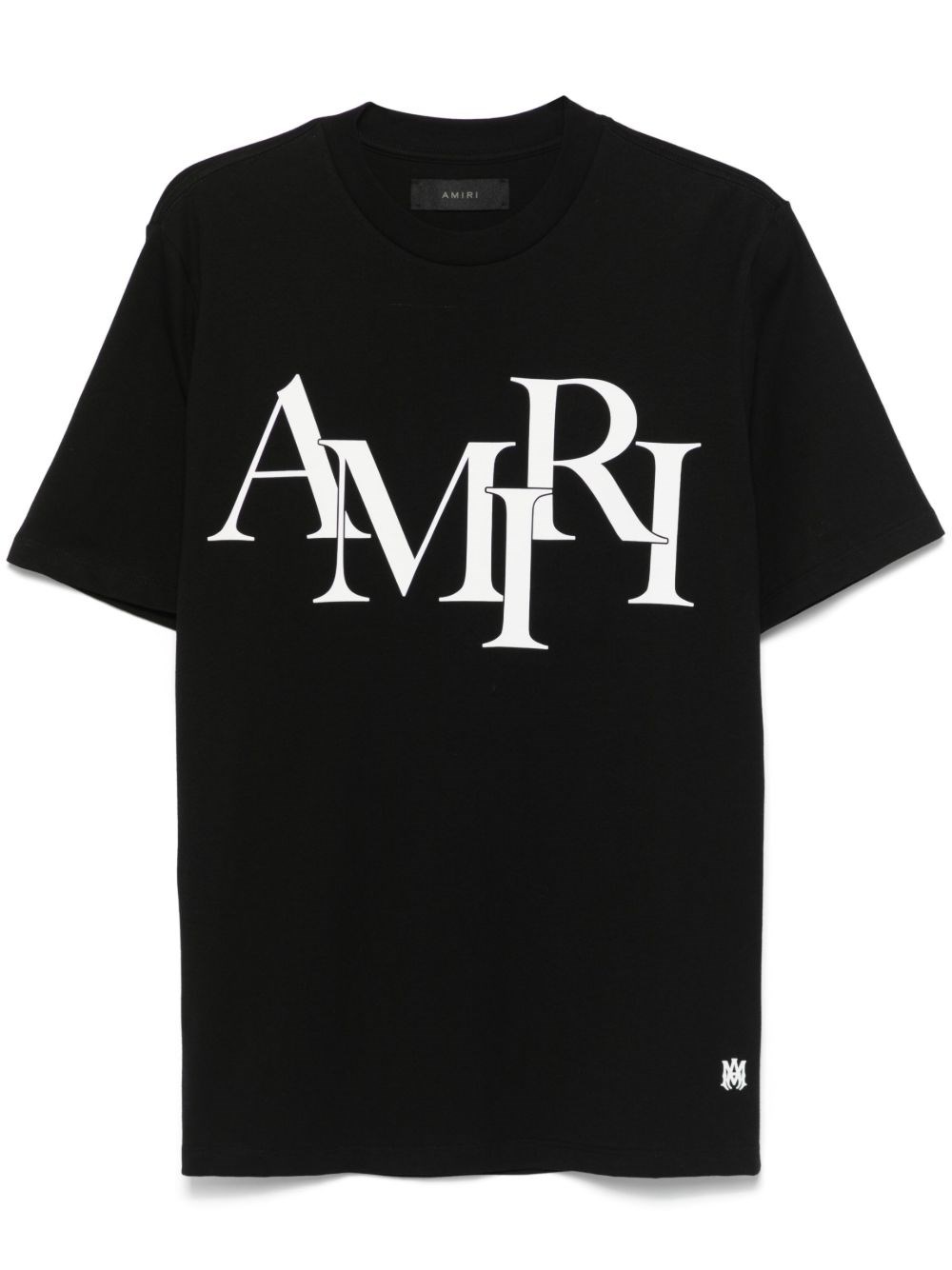 Shop Amiri T-shirt Logo In Black