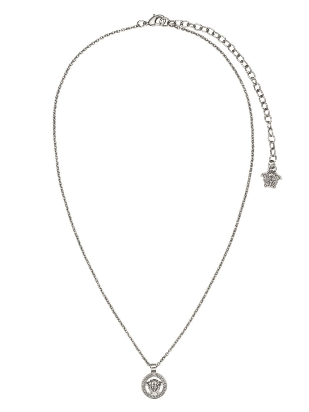 Versace 'medusa' Necklace In Black