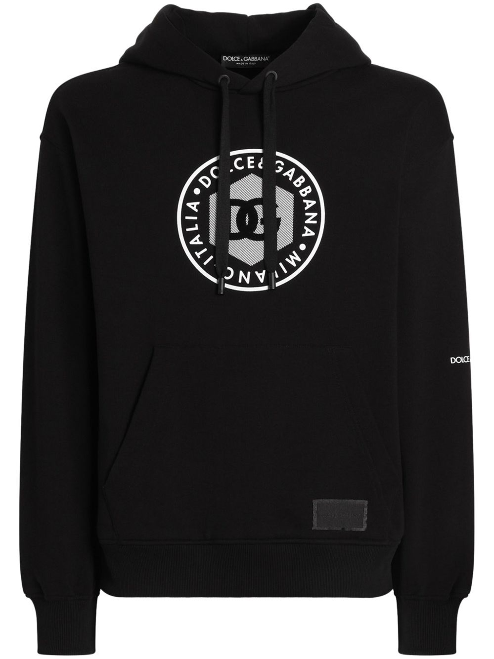 Dolce & Gabbana Logo Sweatshirt In Black