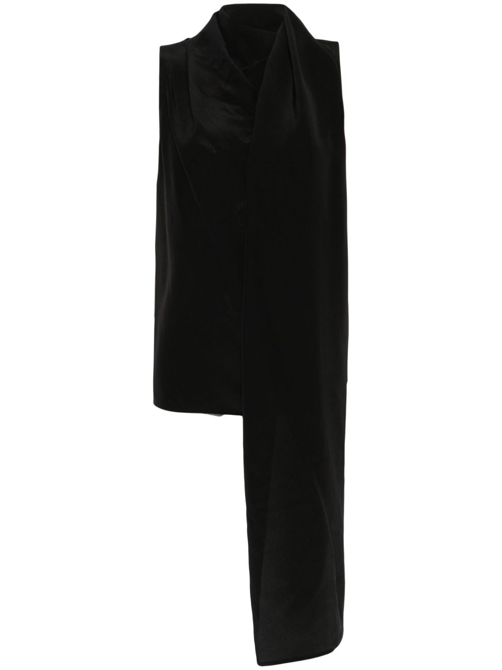 P.a.r.o.s.h Silk Blouse In Black  