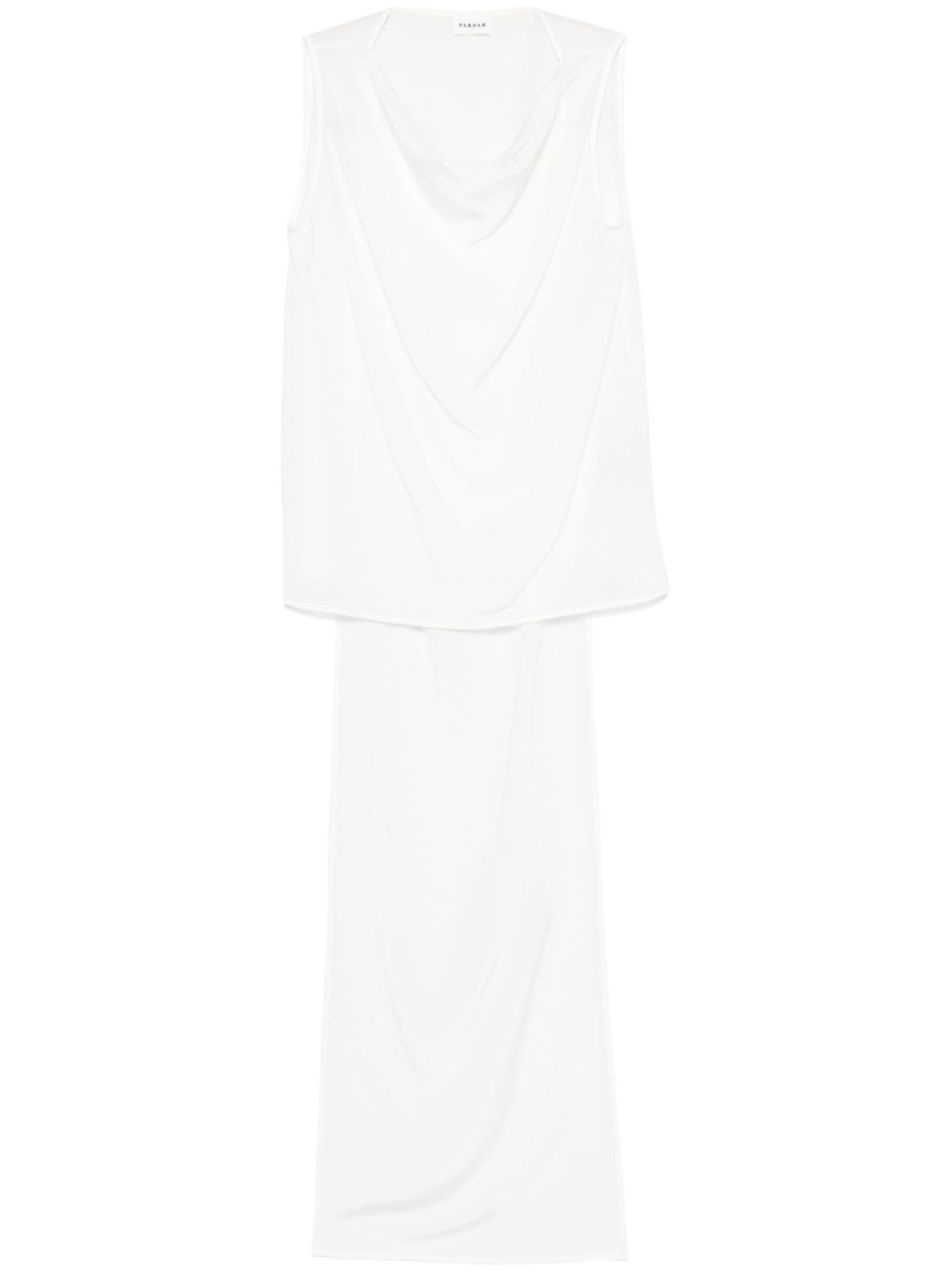 P.a.r.o.s.h Parosh Silk Top In Neutrals