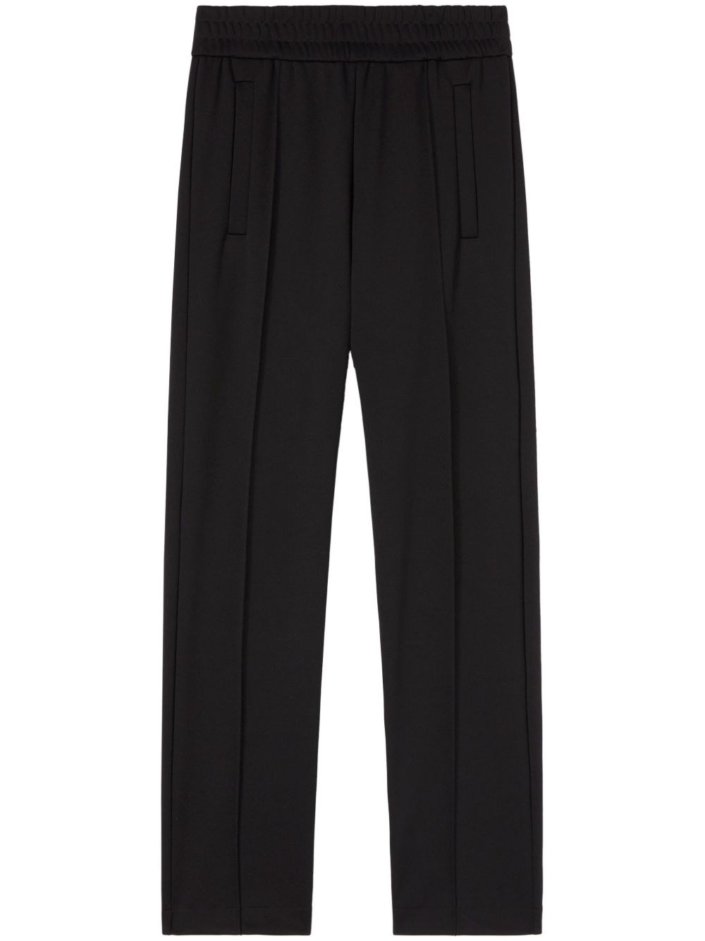 Palm Angels Elastic Waist Sweatpants In Black