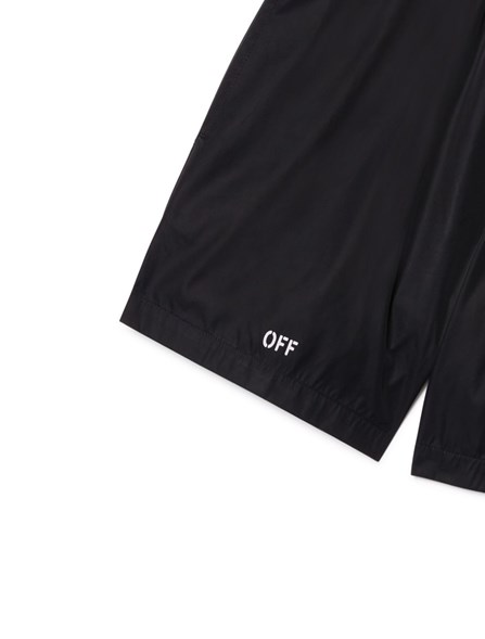 OFF-WHITE - LOGO BEACH SHORTS