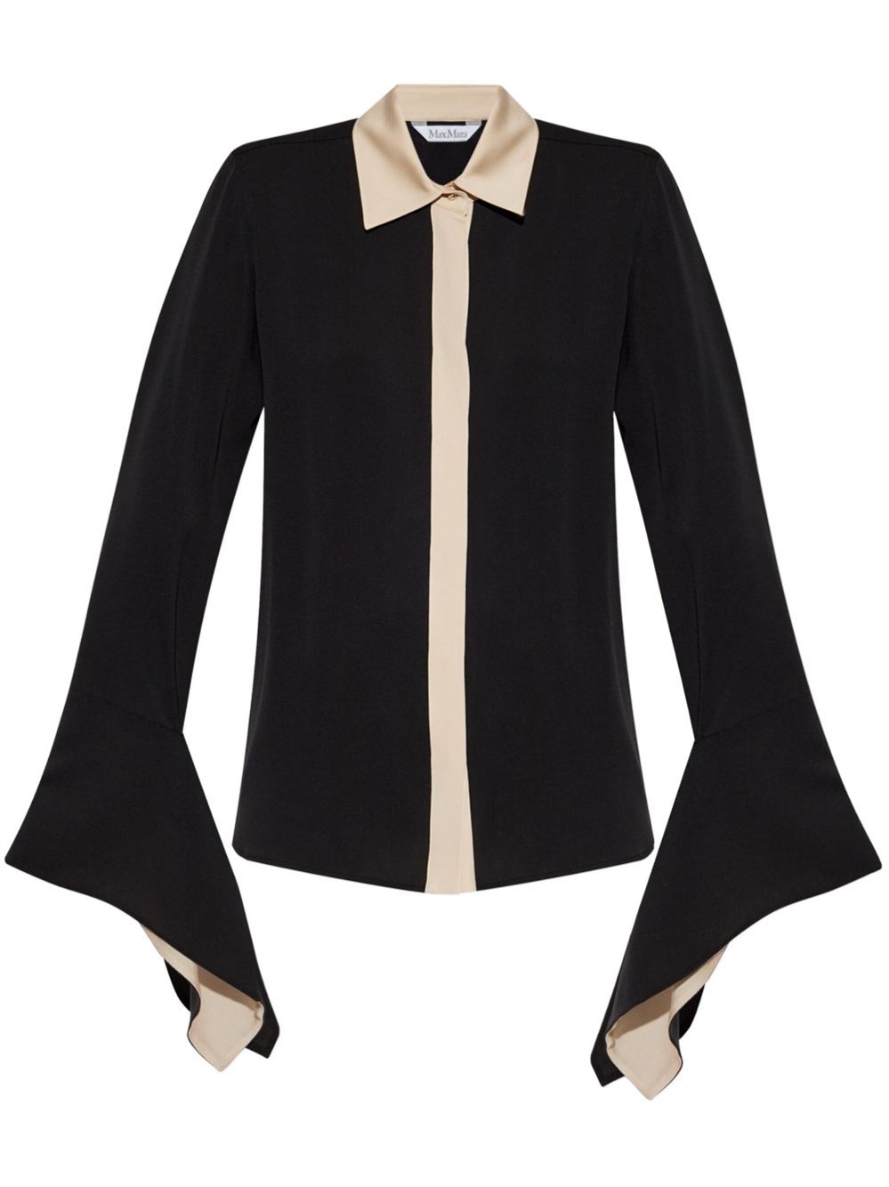 Max Mara Pio Silk Charmeuse Shirt