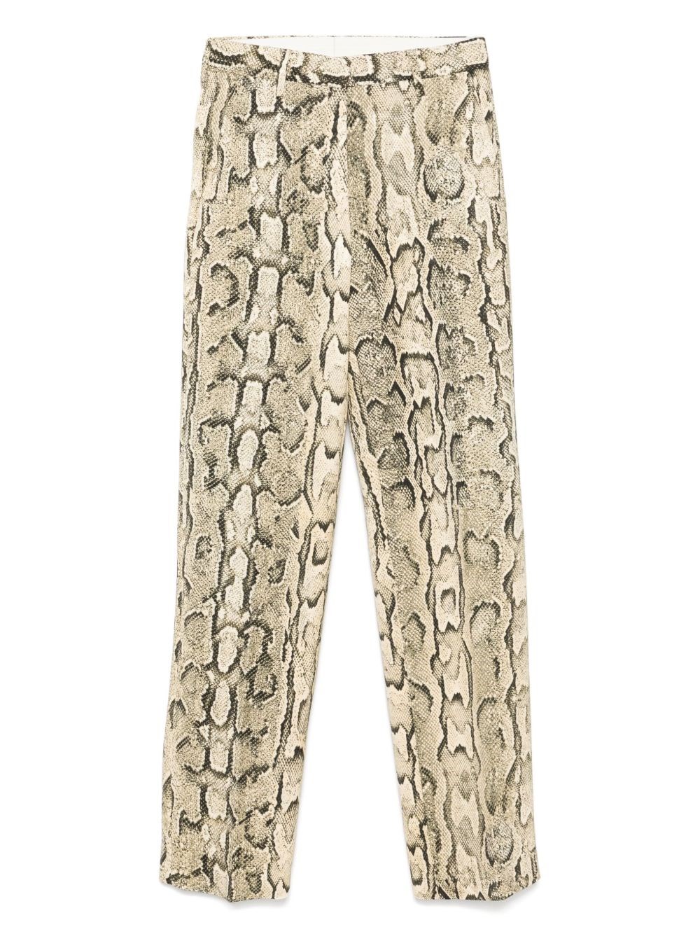 Dries Van Noten Snake Print Pants