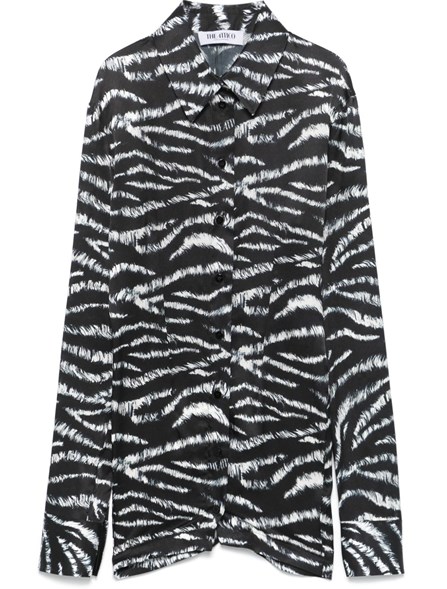 THE ATTICO - Stretch satin shirt