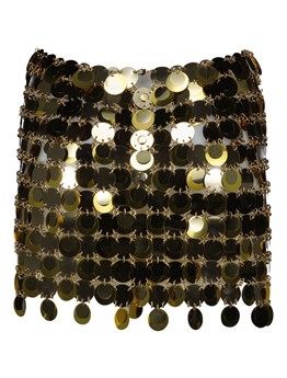 RABANNE - Sequin miniskirt