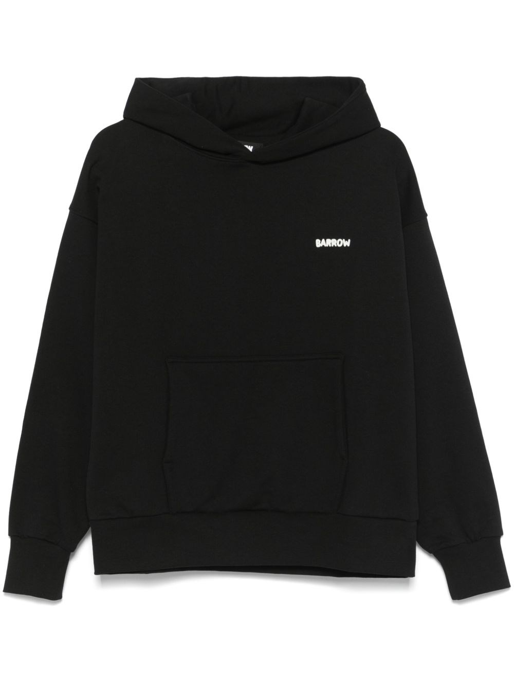 Barrow Logo-print Hoodie In Black