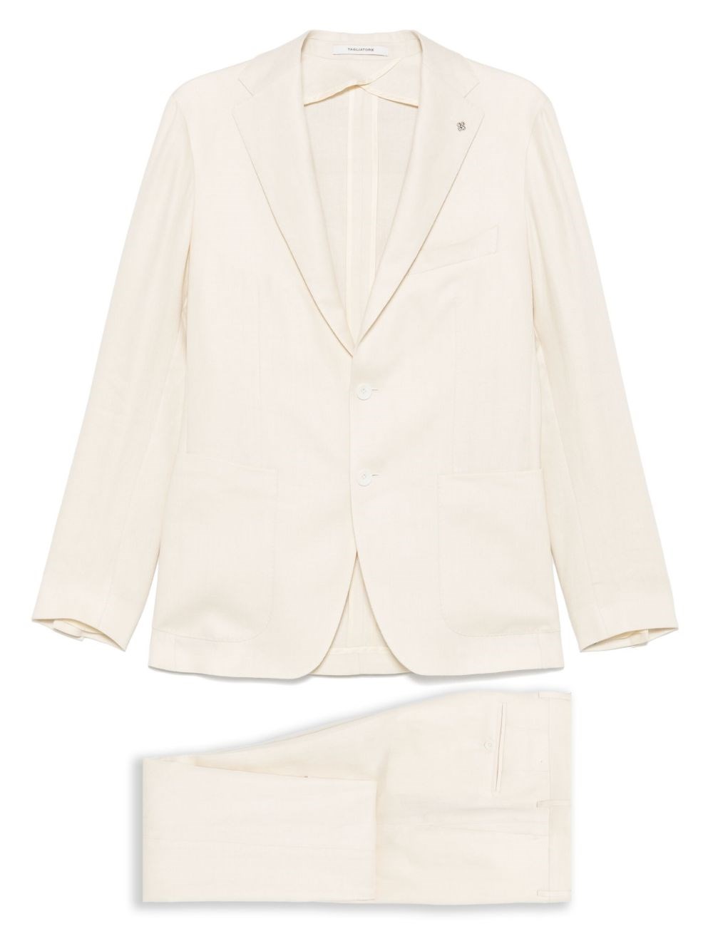 Tagliatore Herringbone Single-breasted Blazer