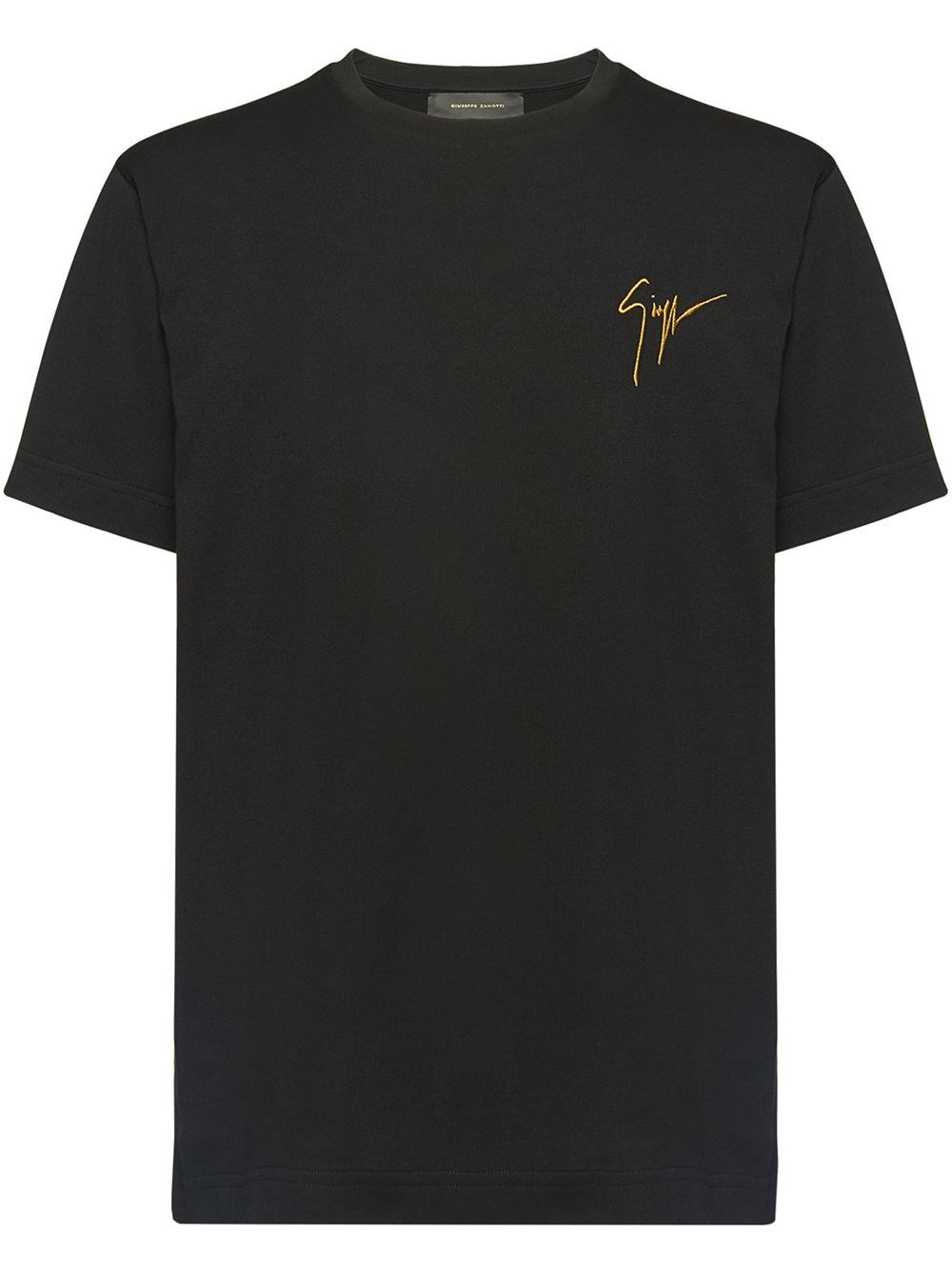 GIUSEPPE ZANOTTI EMBROIDERED LOGO T-SHIRT