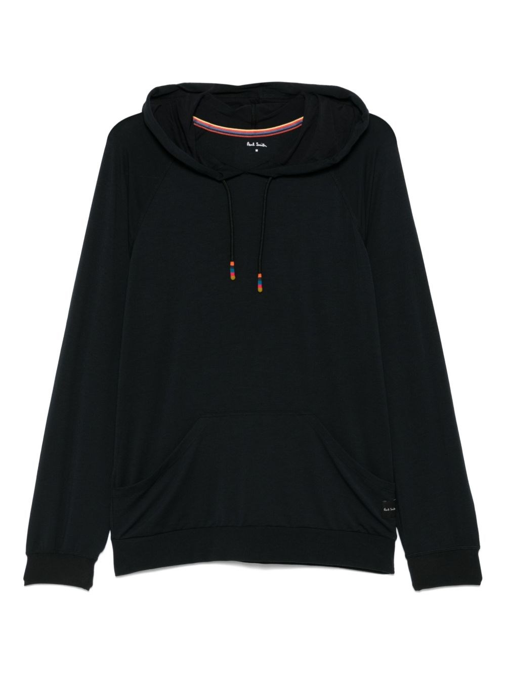 Paul Smith Hoodie With Drawstring Hood And Front Pouch Pocket In Black