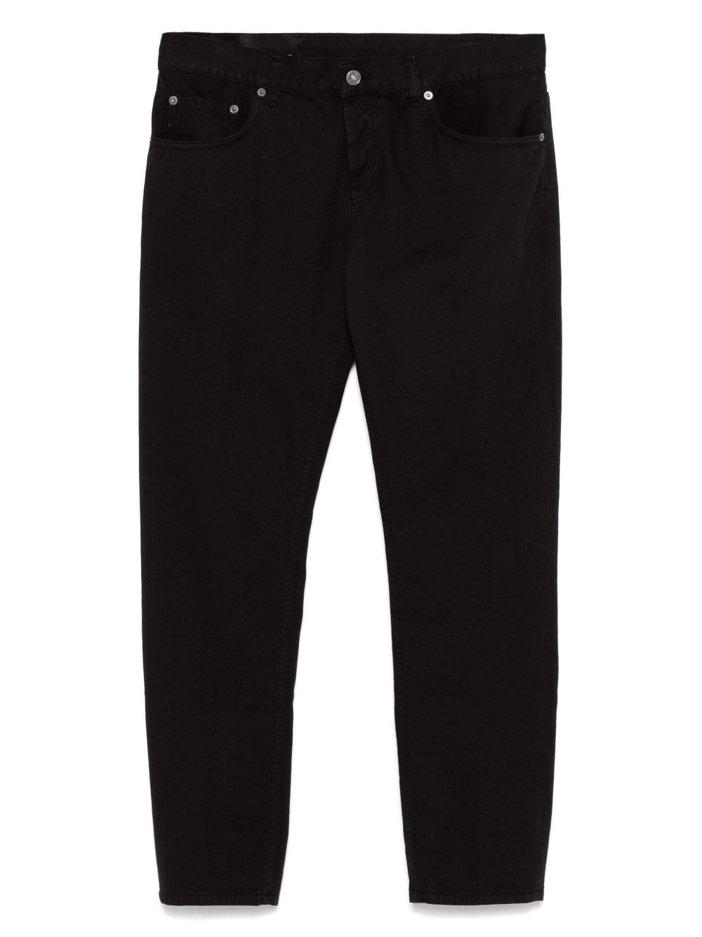 Dondup Logo-print Trousers In Black