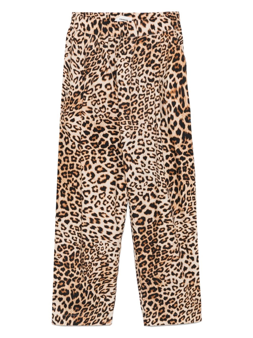 A Paper Kid Leopard-print Trousers