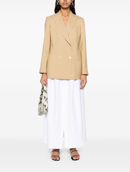 MAX MARA Wide gabardine skirt | Dante5.com 2511101343600001