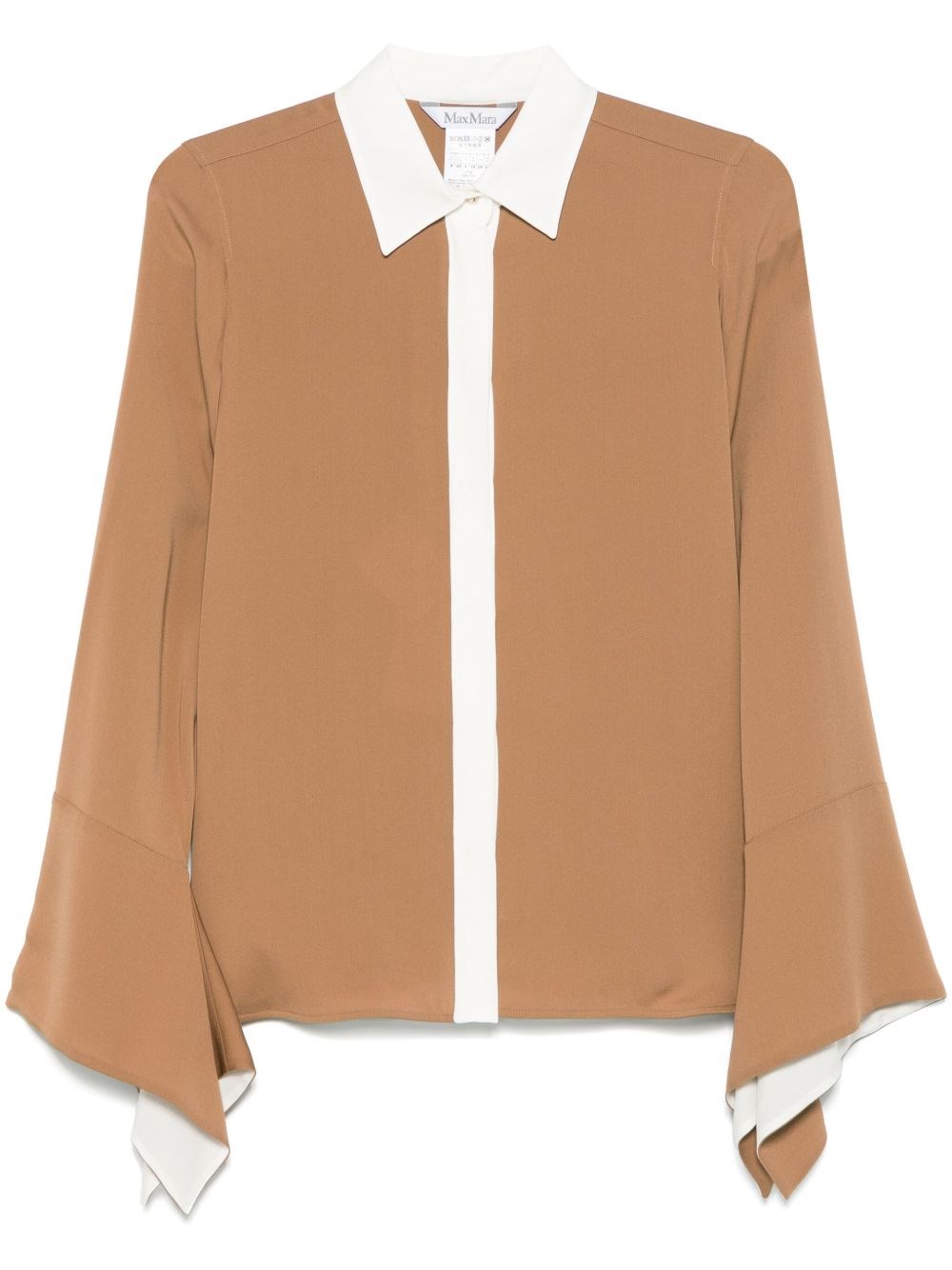 Max Mara Colorblock Silk Shirt