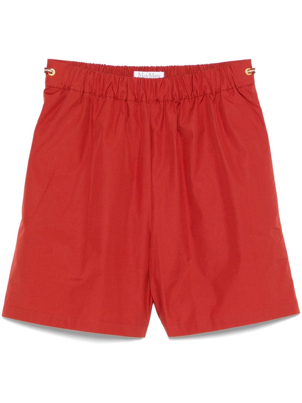 Max Mara Cotton Poplin Shorts