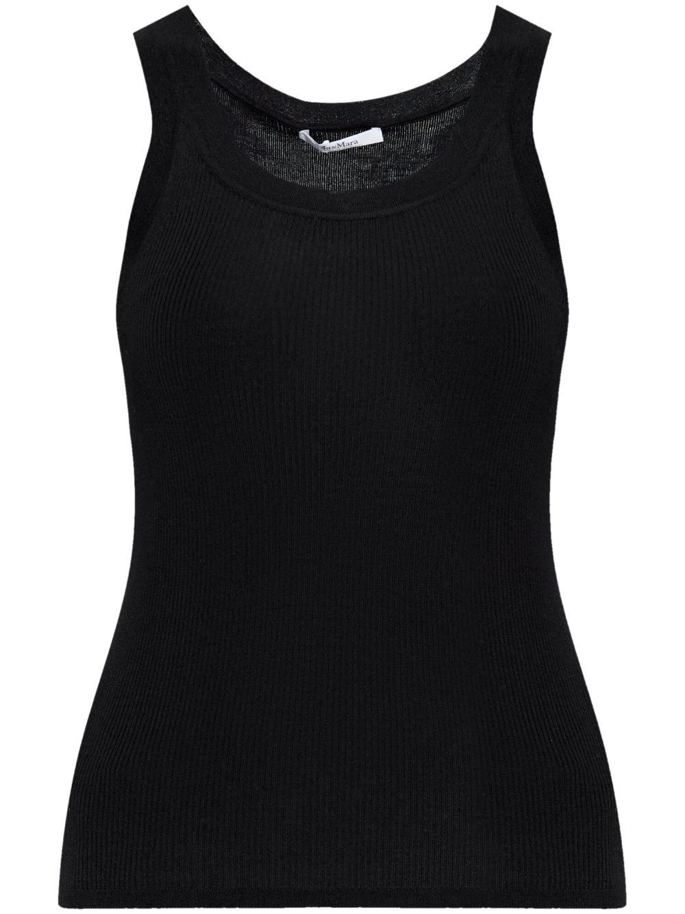 Max Mara Ribbed Wool Top