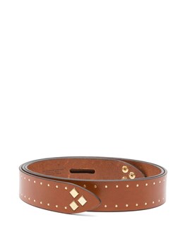 ISABEL MARANT レッチェレザーベルト、スタッド付き | Dante5