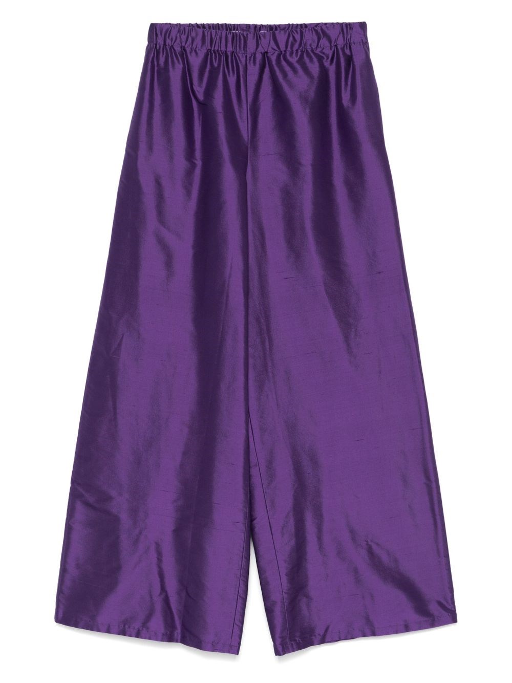 Max Mara Silk Wide-leg Trousers