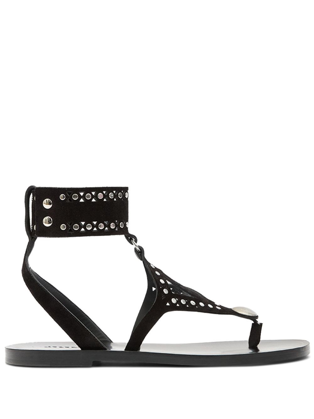 Isabel Marant Women's Edil Suede Leather Sandals