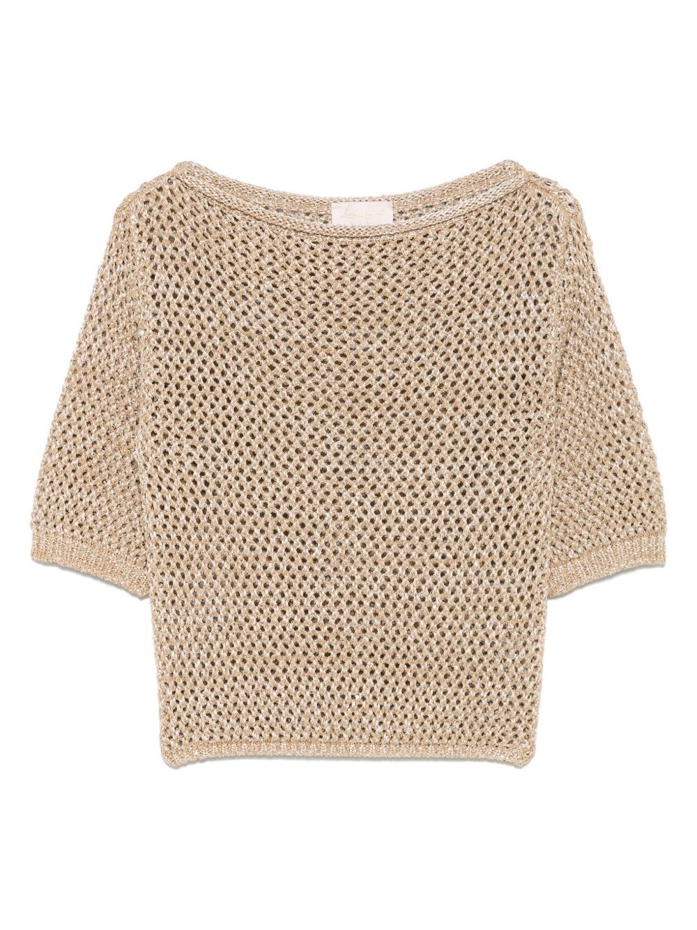 Luisa Spagnoli Openwork Sweater