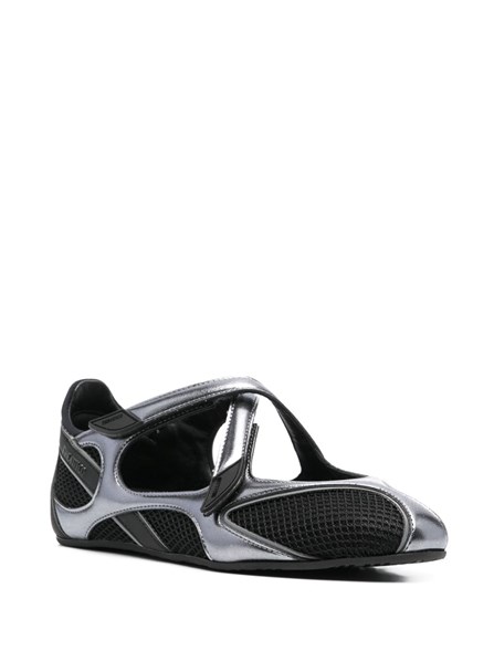 THE ATTICO - Ballet flats in synthetic fabric